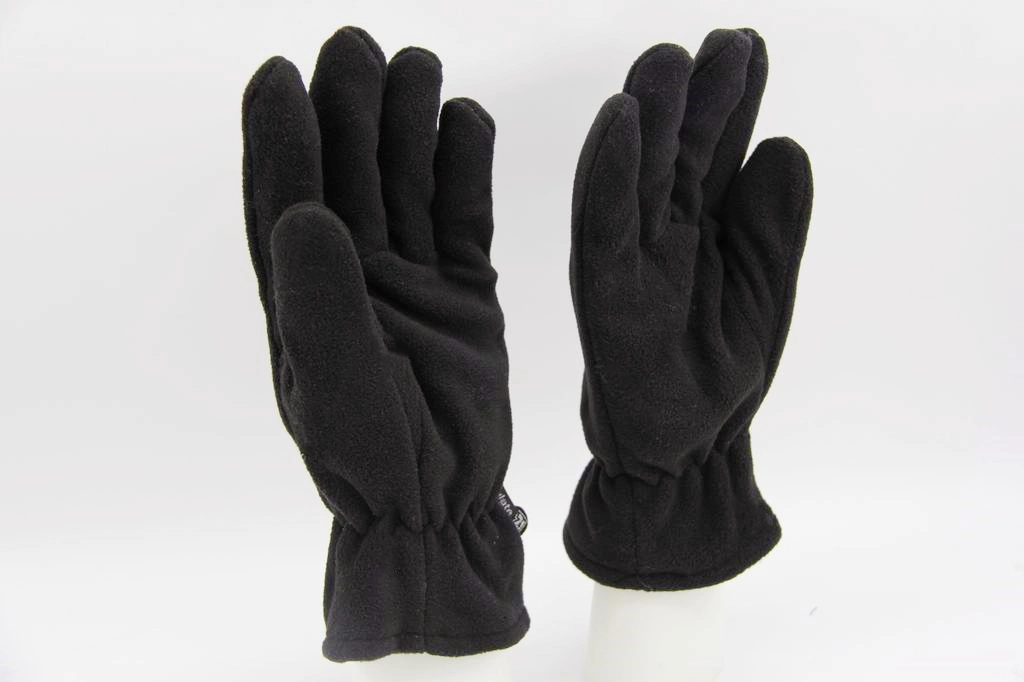 100%Polyester Black Adult Gloves Winter Glove