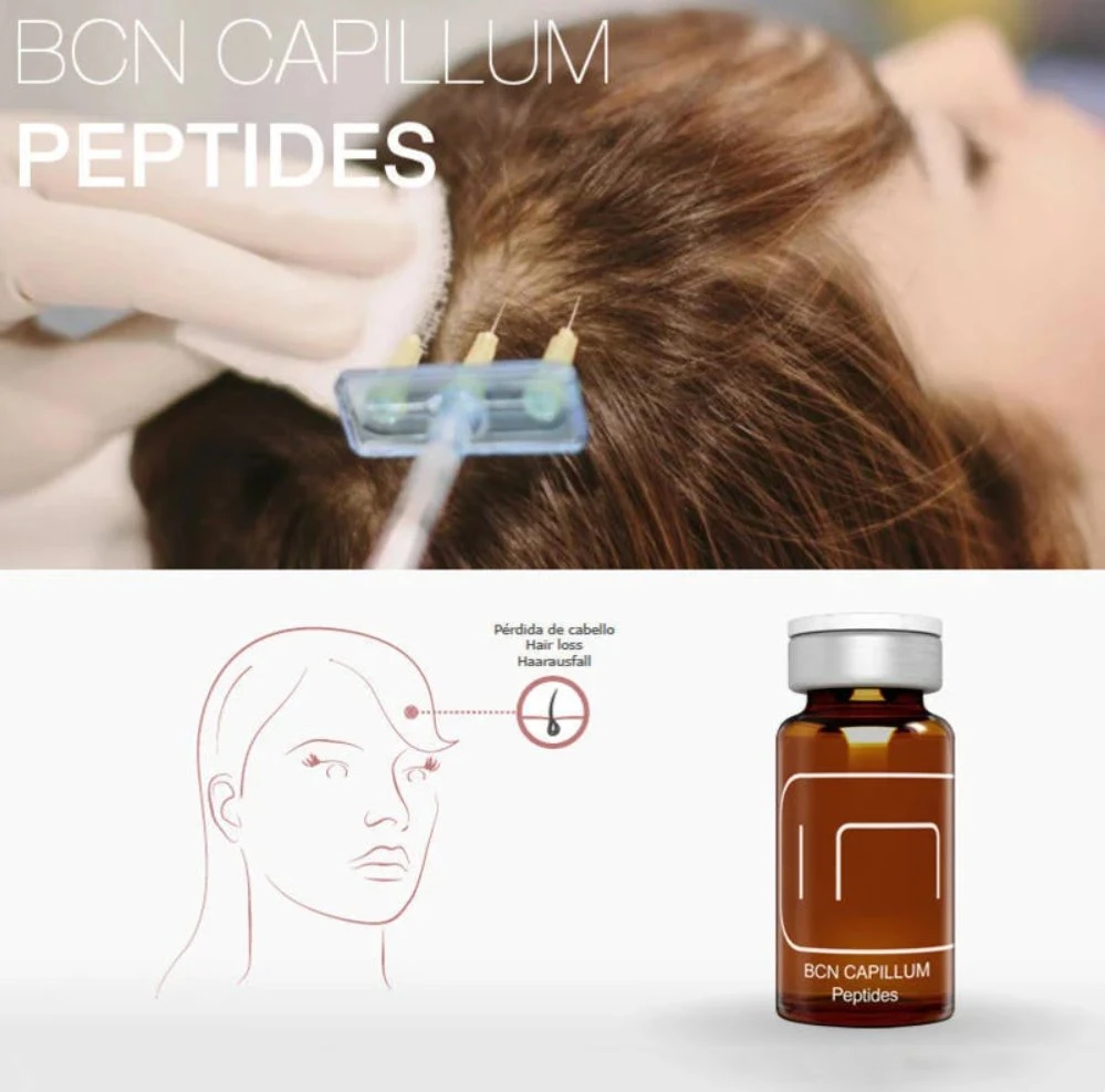 Spain Bcn Hair Growth Magic Box Bcn Capillum Peptides Extreme Scalp Curing Hair Loss Essence Liquid Essence