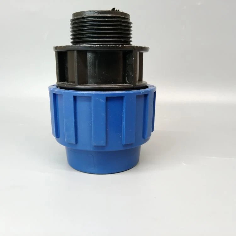 High quality/High cost performance  Drip Irrigation HDPE Pipe Fitting Water Supply Pipe PP Compression Pipe Fitting Quick Connector