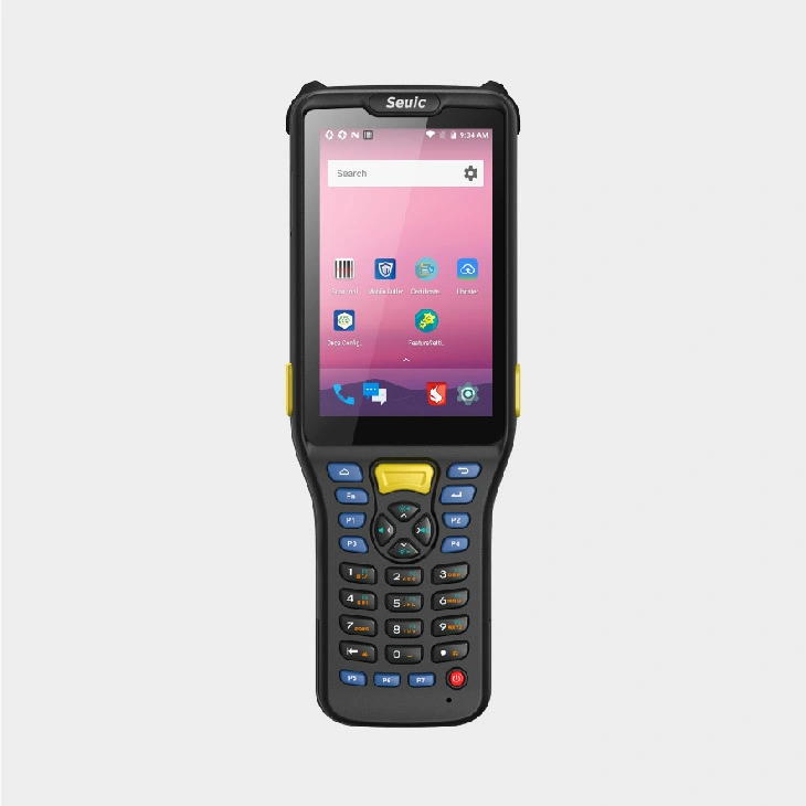 Barway Autoid Q7 Data Collector Portable Biometric Fingerprint Scanner Android Handheld PDA Handheld Computer Android 9.0