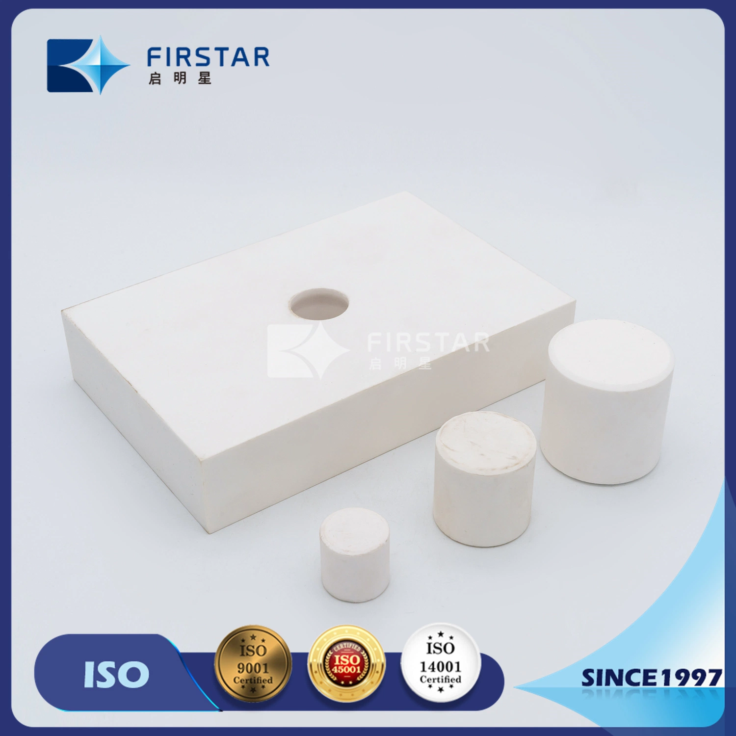 Abrasion Resistant Alumina Ceramic Weld-on Tiles Lining with Density 3.65g/cm3