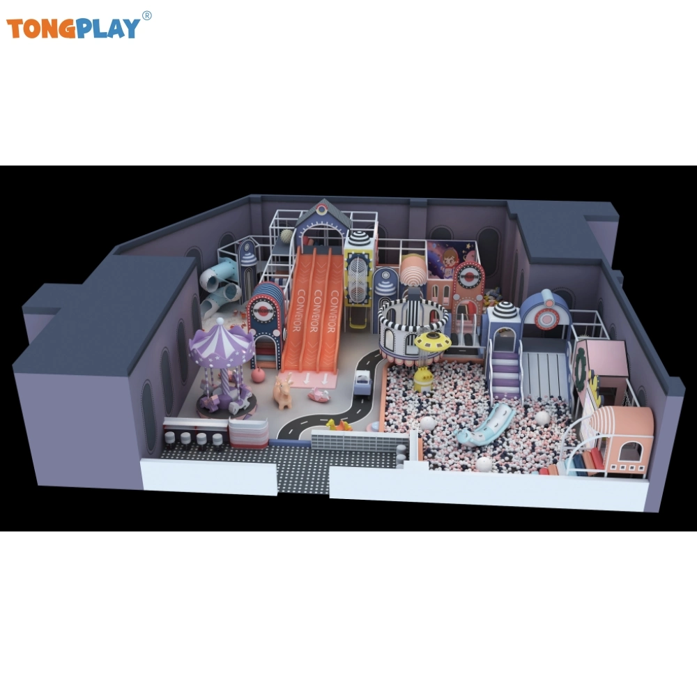 ملعب قلعة نوجتي الملاهي بارك معدات اللعب الناعم الأطفال في الداخل ملعب للأطفال