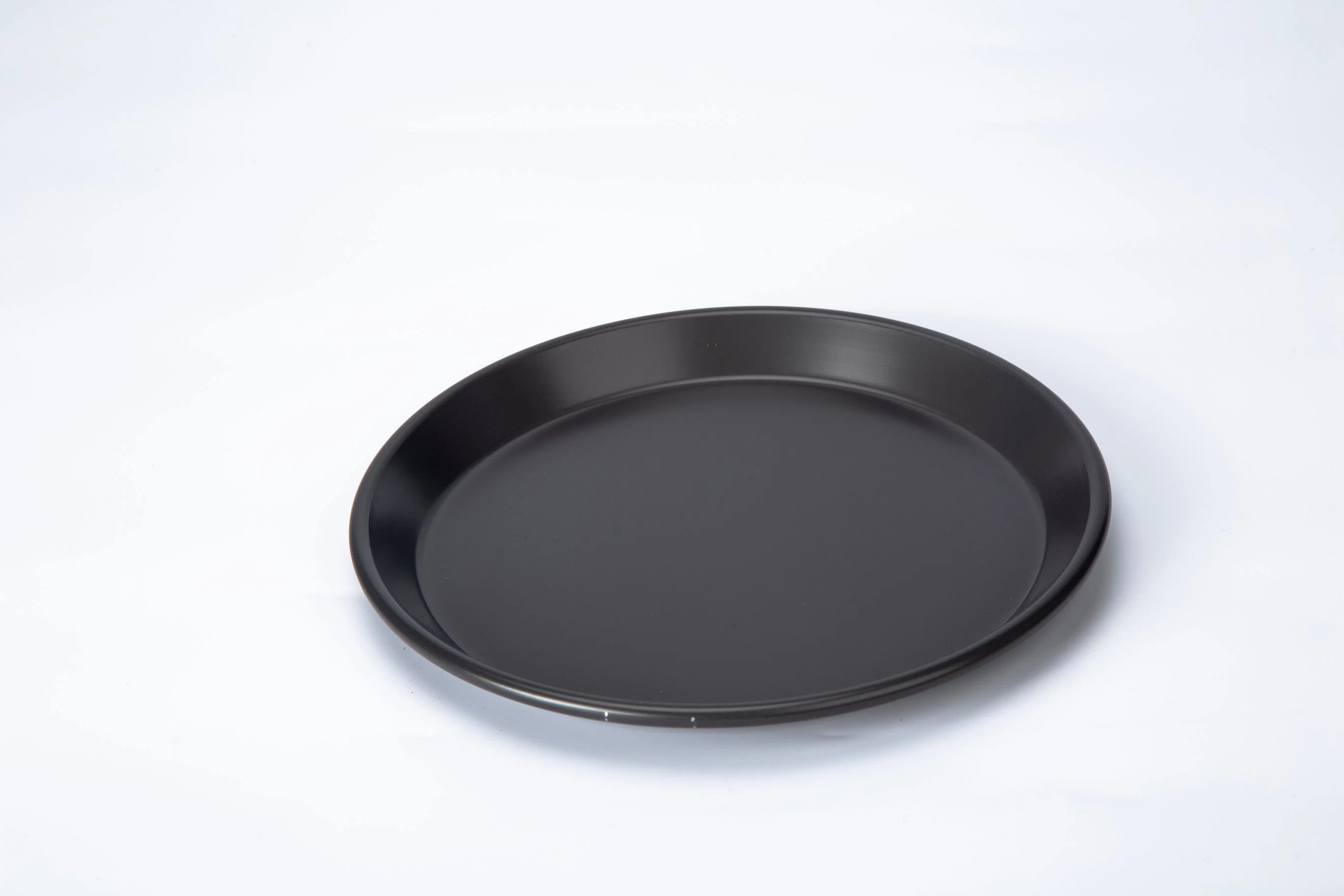 Black Color 8inch Aluminum Alloy Round Pizza Bakware