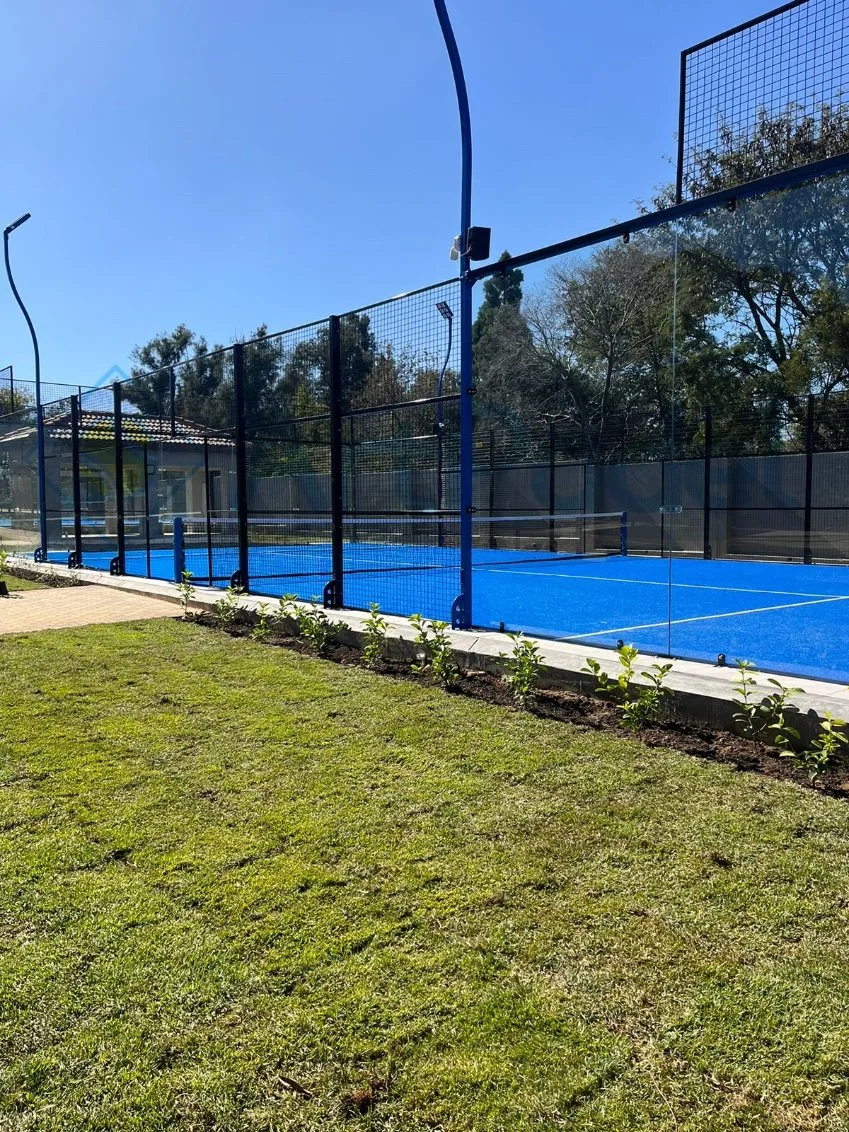 Super panorámica Padel Court-Alta calidad y Detalles Campos deportivos usados