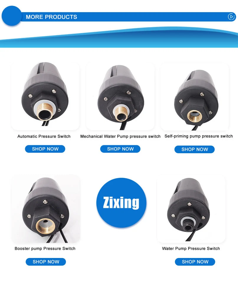 Ahzx-Ykws142230c Higher Efficiency Double Silver Contacts New Round Type Pressure Switch for Shimge Leo Wilo Water Pump