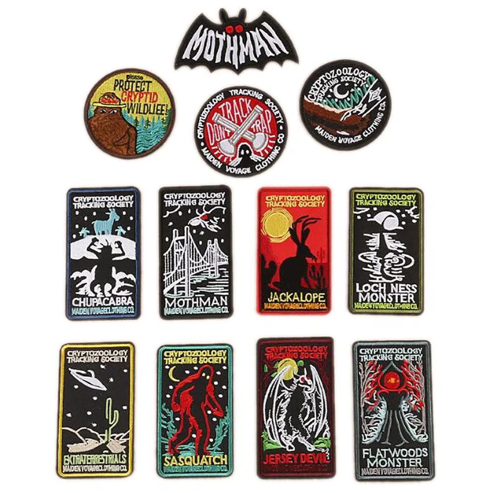 High quality/High cost performance  Cheap Embroidered Custom Patch and Woven Iron on Patches for Clothing