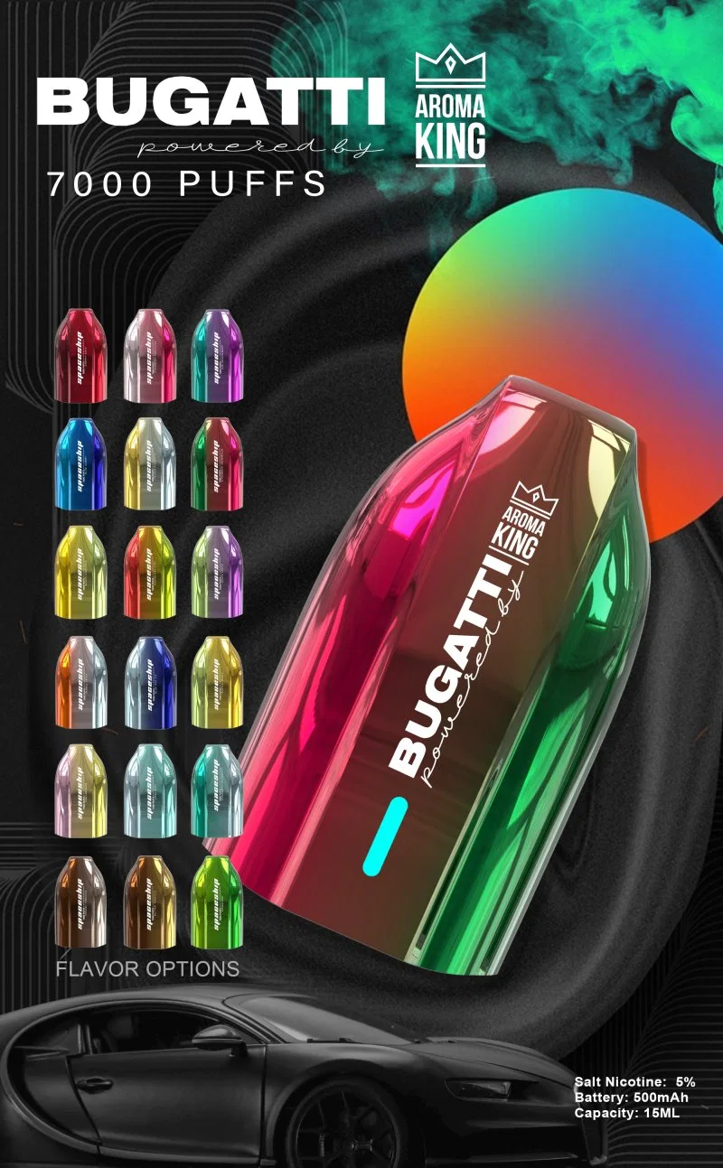 Electric Cigaret Puff Vape Bar Aromaking 7000 7K 10000 9K LED Light Vape Pen Cigarette Disposable/Chargeable Vape Duel Mesh Coils 500 mAh Rechargeable 5% 2% 0% Nicotine