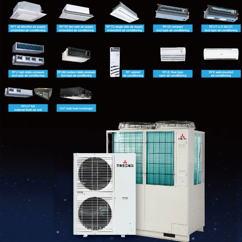 Mitsubishi Heavy Haiercommercial Packaged Unit Cooling & Heating Commercial Central Air Conditioning