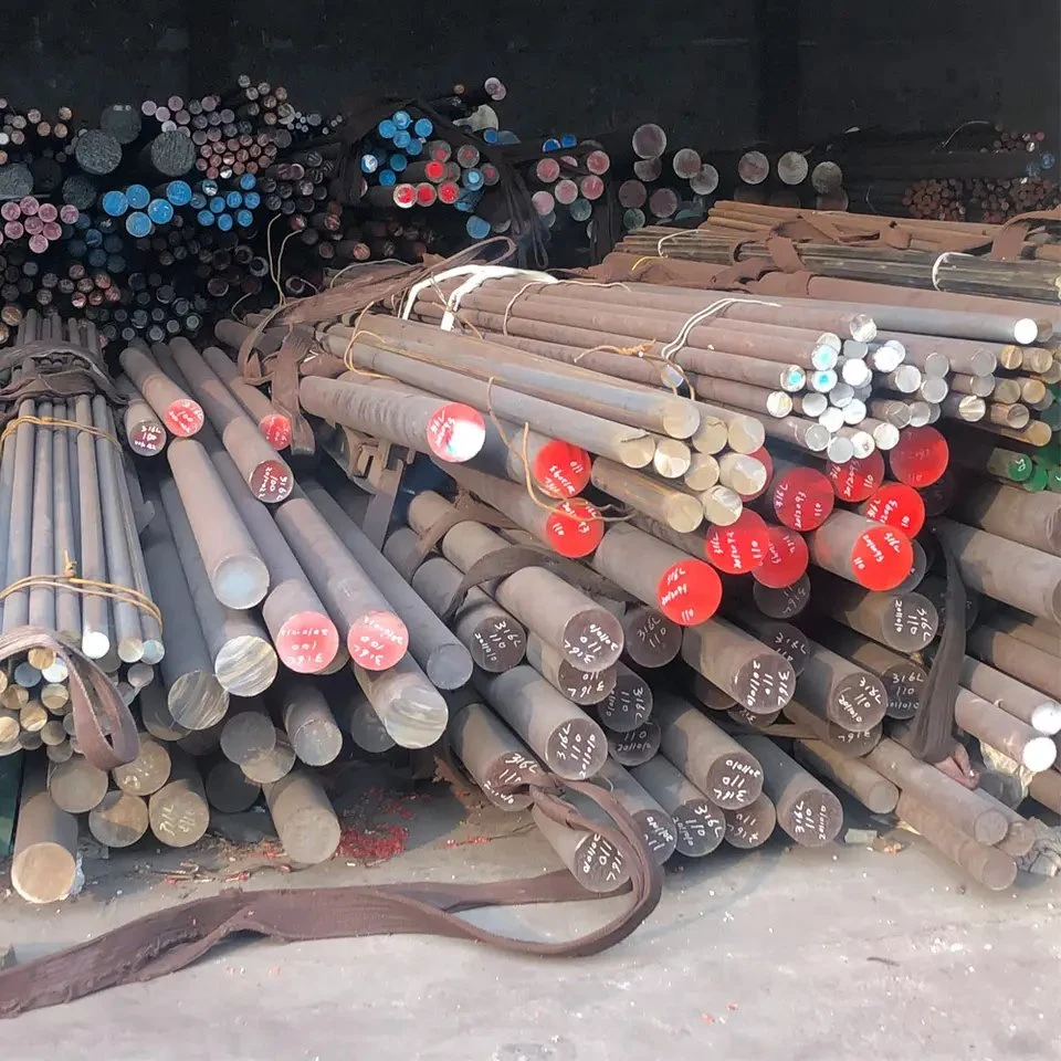 A516 Ms Round Bar Forged 4340 1070 S355 3243 SS316 40cr C45 Q235 MP35n Zinc HSS Mild Steel Carbon Alloy Steel Rod