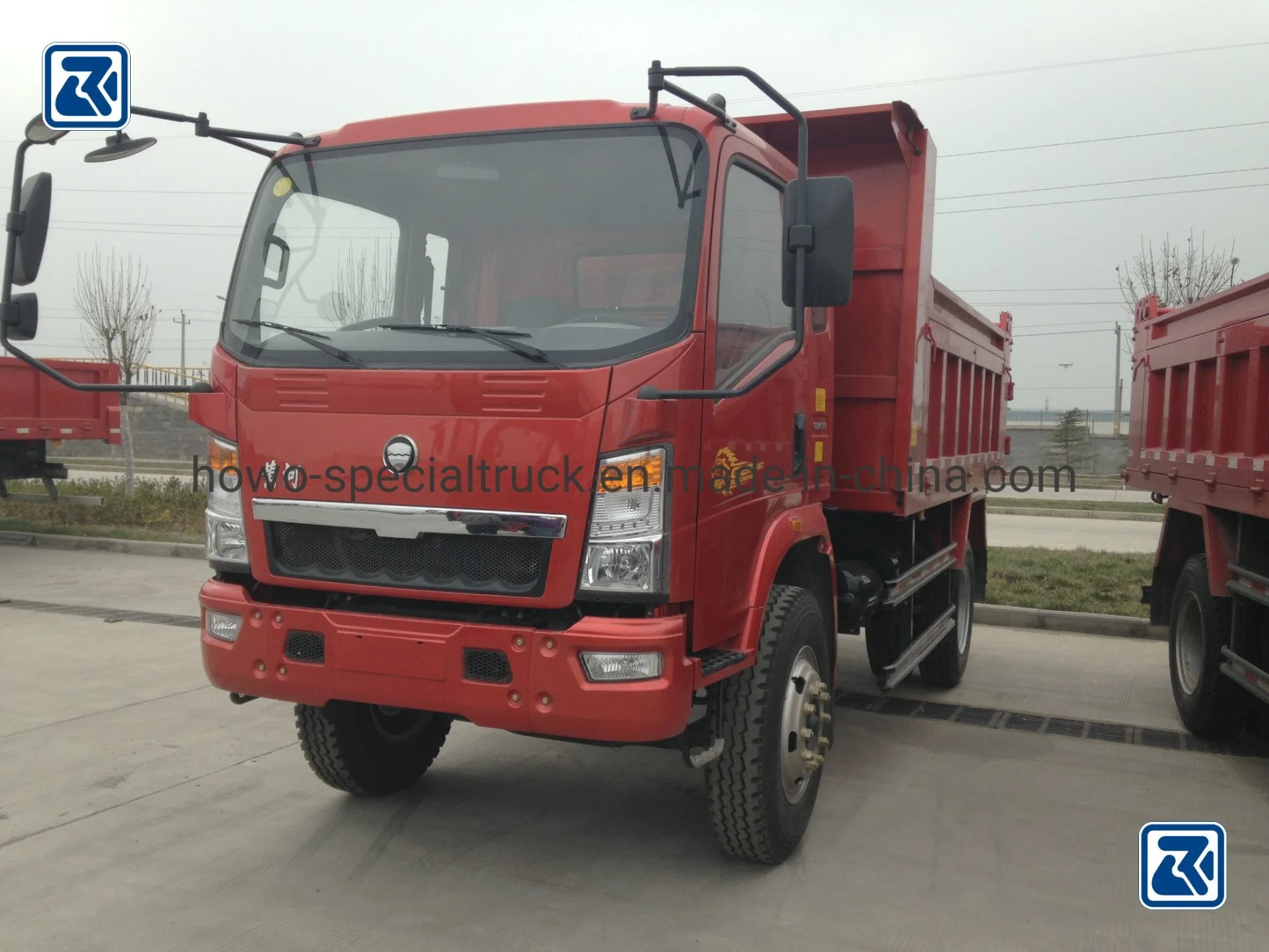 Sinotruk Cdw/HOWO Light Duty Dump Truck 5t 4X2 Tipper Truck Price