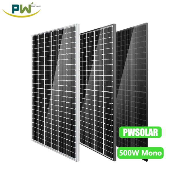 High Efficiency 36 Cells Monocrystalline 500W Solar Panel 132 Cells