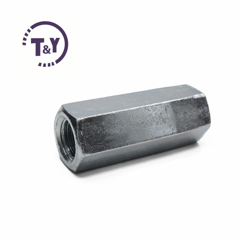 Grade 8 Acme Connector Nut Threaded Shaft Hex Coupling Nut with Coupling and Nut