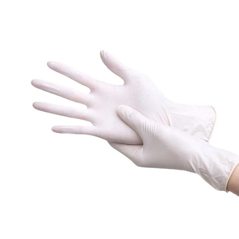 PVC Nitrile Blend Examination Working Powder Free Guantes Palma De Nitrilo Gloves