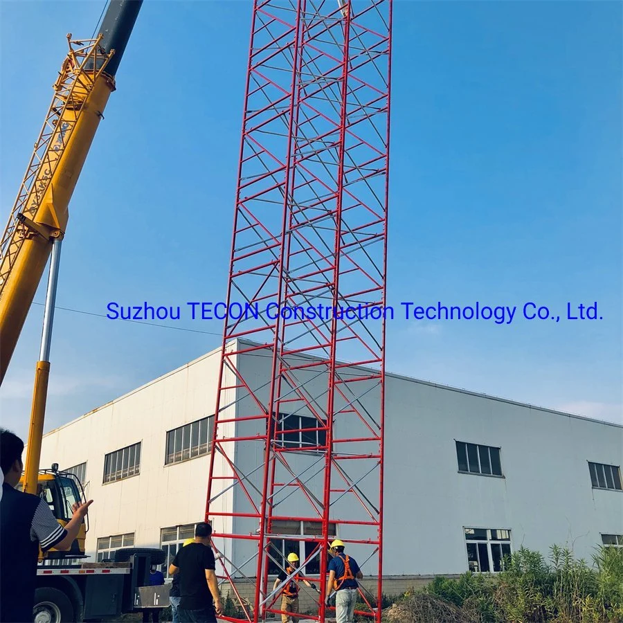 Tecon Aluminum Scaffolding Transmission Working Scaffold Communication Power Mobile Tower