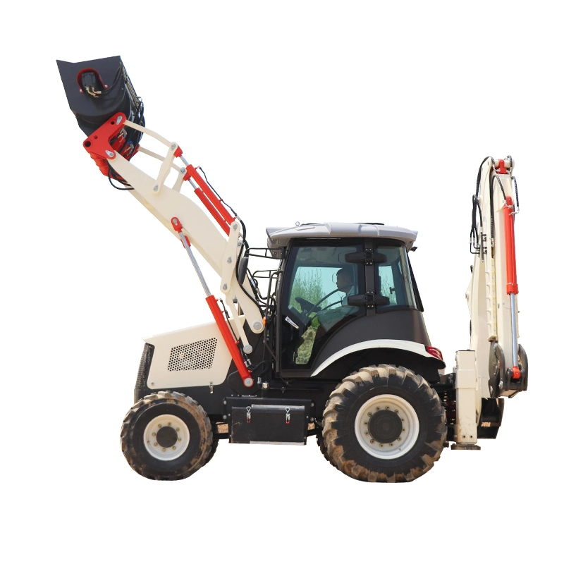 Mini Front End Loader Small Shovel Loader Compact Backhoe Wheel Loader 2.5ton with 4000 Rated Load&2.0cbm &118kw Engine for Sale