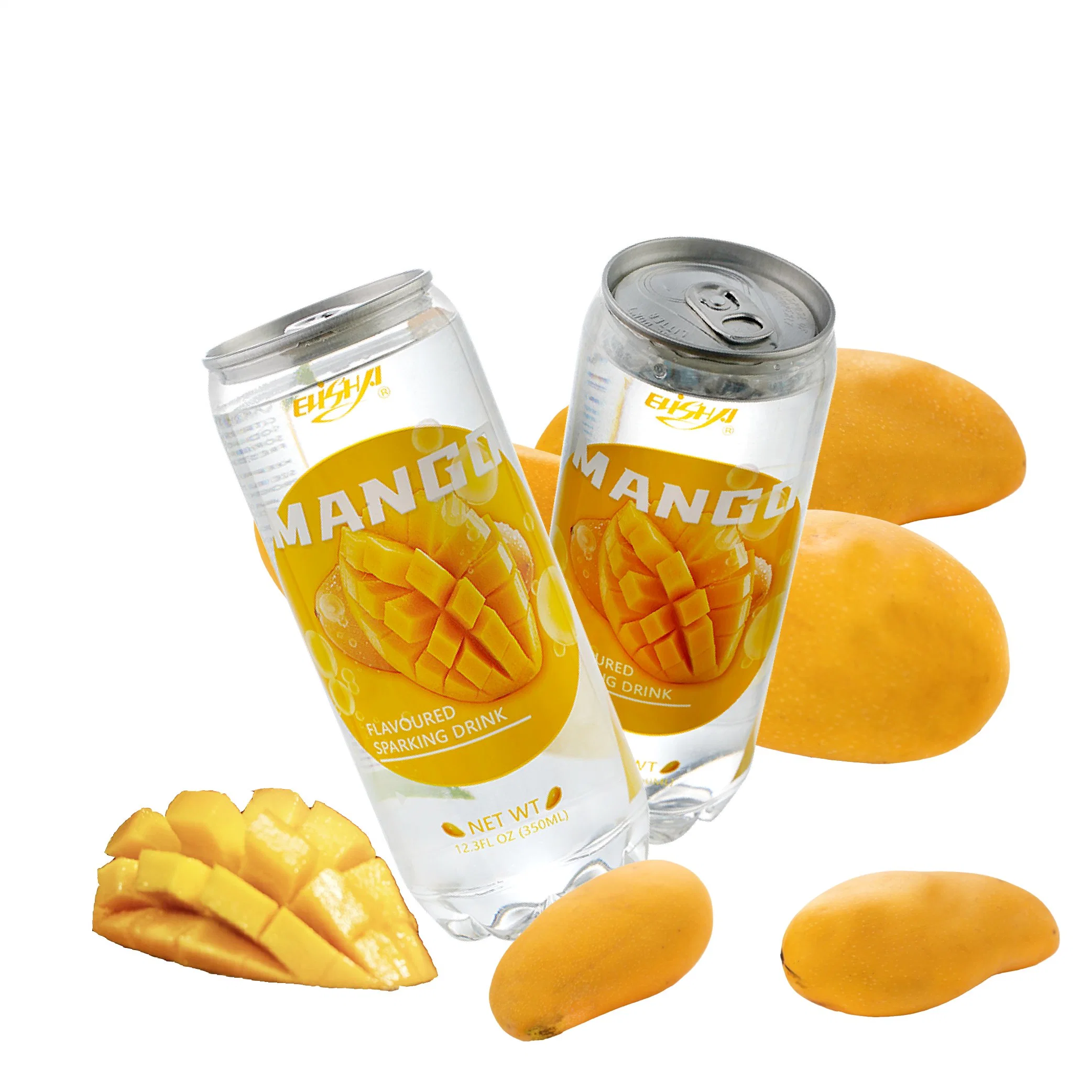 Hochwertige kohlensäurehaltige Zucker Free Drink 350ml Mango Geschmack-Kalte Getränk-Soft Trinken