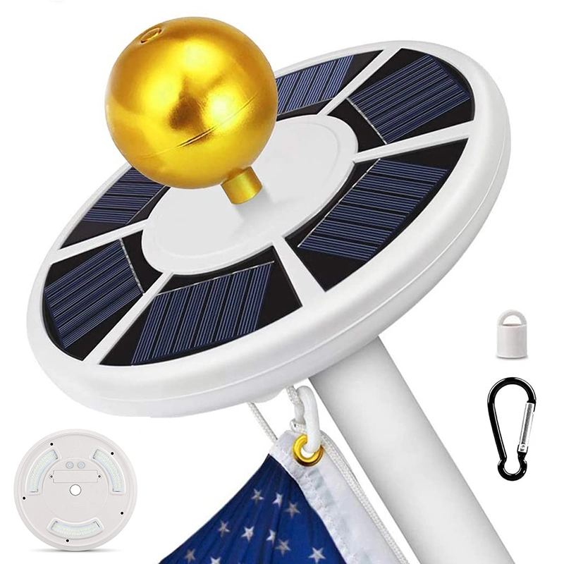 Lampe de pôle solaire 111 LED lampes solaires de pôle, LED de pôle lumineux super lumineux pour une durée de vie maximale de 10 heures