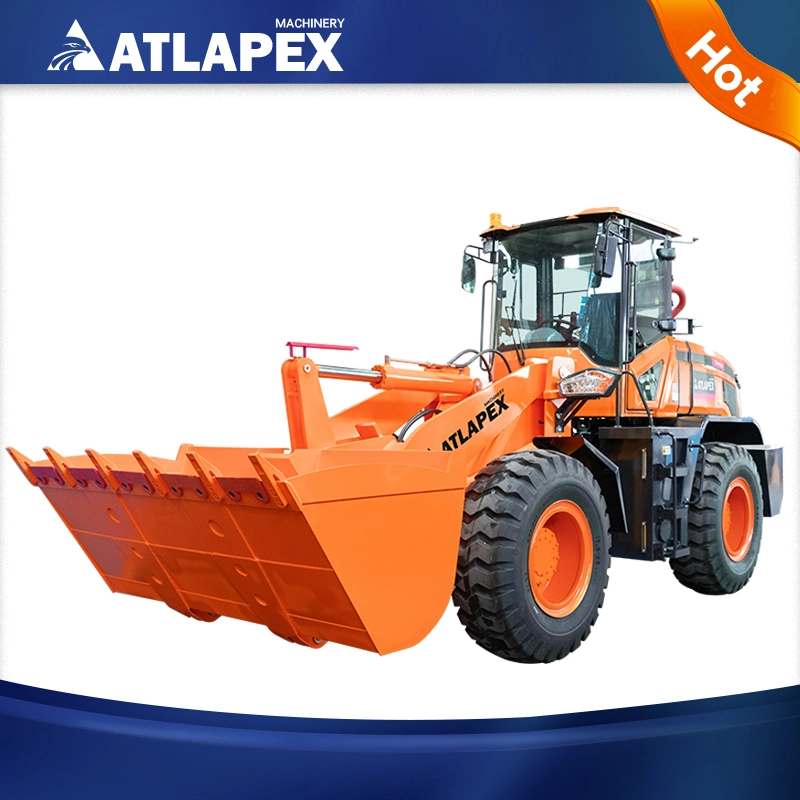 Atlapex China Fabricación Construcción Equipo de cargadora compacta pequeña Maquinaria cargadora Zl940