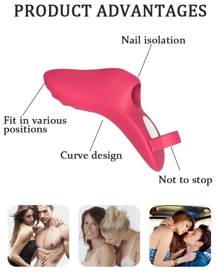 Finger Vibration Sleeve Sex Toys Klitoris Stimulation Pinsel Vibrierenden Finger Vibrator für Massage mit G-Punkt-Armstulpe