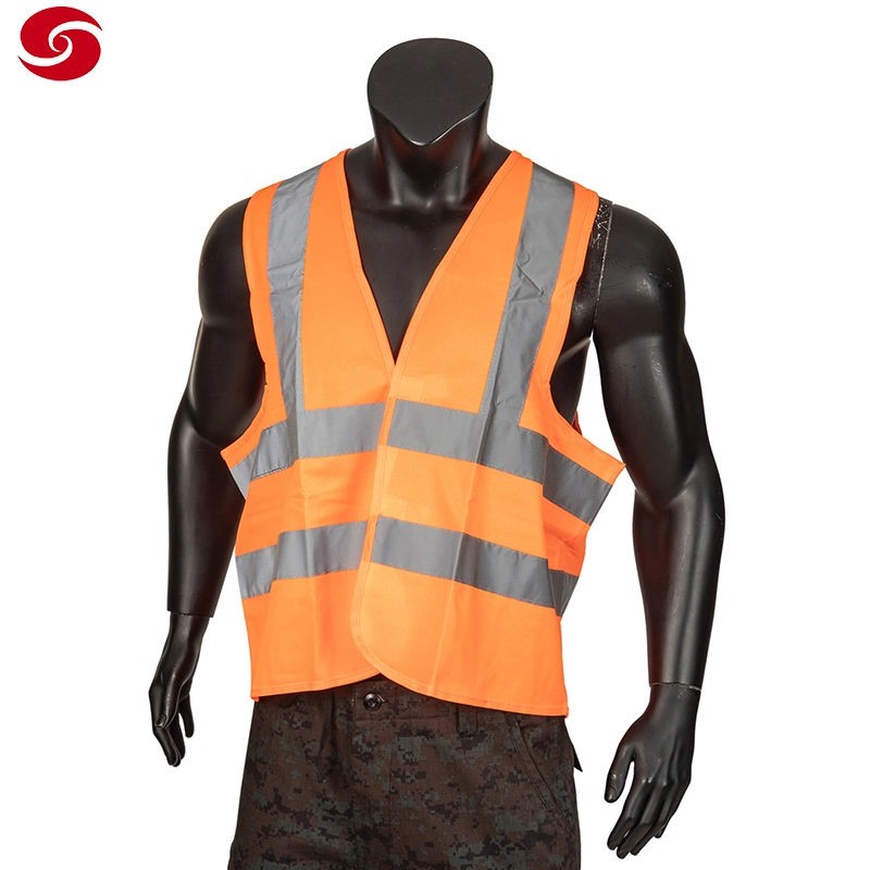 High Visibility Reflective Safety Jacket Vest with Velcro