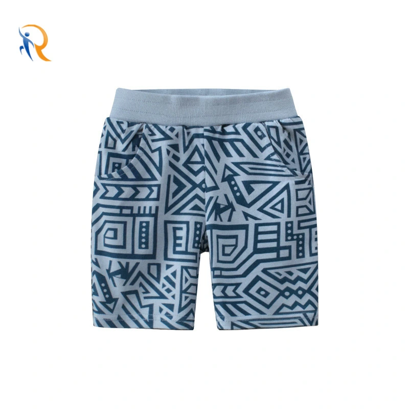 Boys Fashionable Pants Custom Logo Digital Printing Casual Short Jkt-519