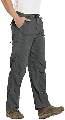 Men&prime; S Quick Dry Upf 50+ Outdoor Hiker Cargo Pants