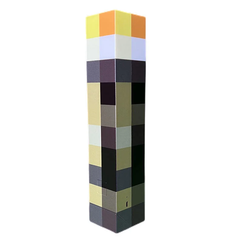 Hot Selling for Kids LED USB 4 Colors Hand Wall Brownstone Minecraft Torch Night Light