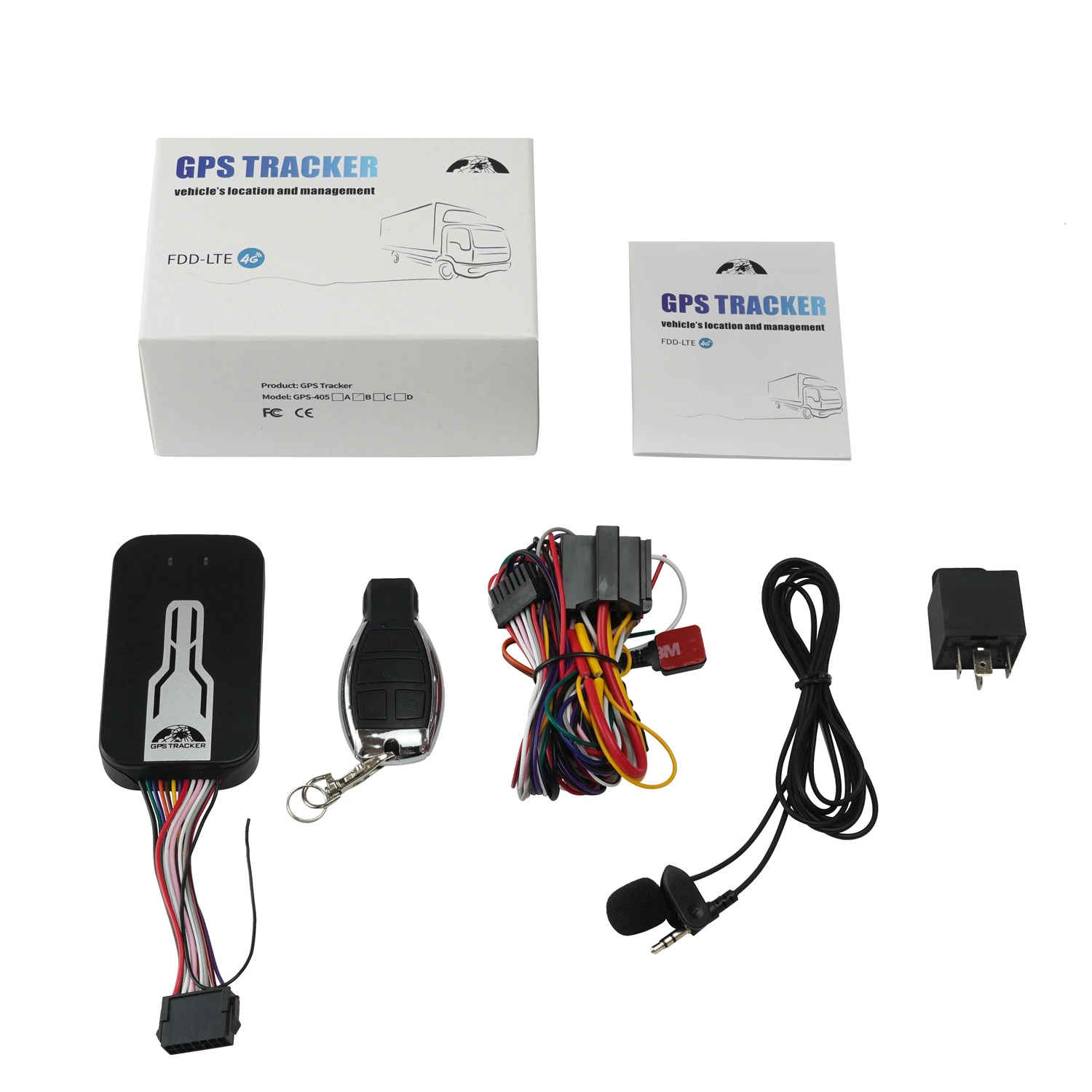 Anti-Lost Mapas de Google en Tiempo Real GSM de alarma Sos GPRS pequeño mini 4G LTE GPS Tracker GPS 3G-405A