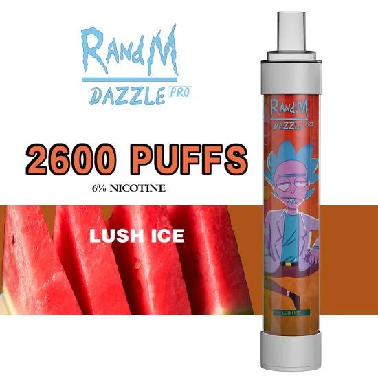 Randm Dazzle 2600 Puffs Vente en gros Smoker électronique Vape jetable