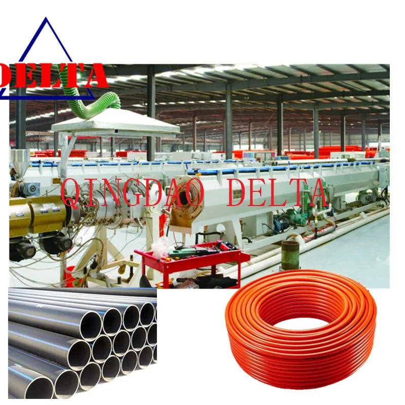 Silicon Core Plastic Water Pipe HDPE PP PPR Straight Tube Extrusion Line