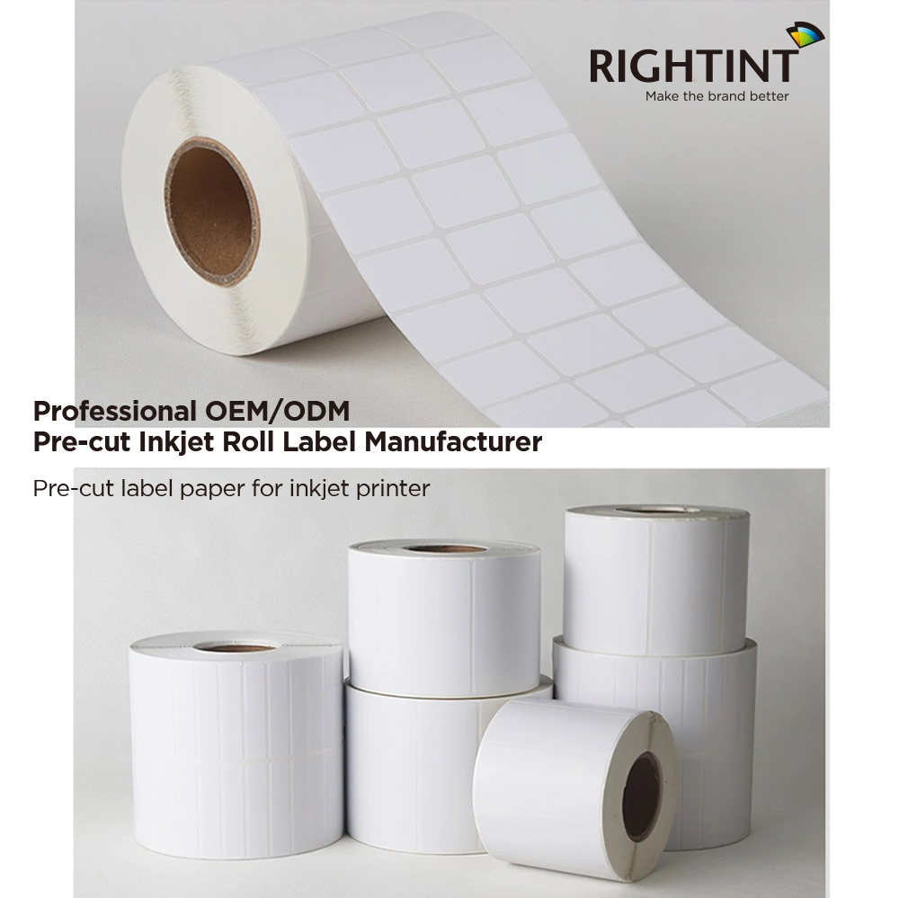 Printing Soft Rightint Label Material for Printer Adhesive Inkjet Film