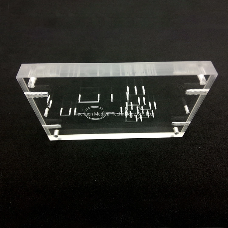 Professional Medical Device Manufacturer Machinery Bonding Microfluidic Chip for Ivd Application