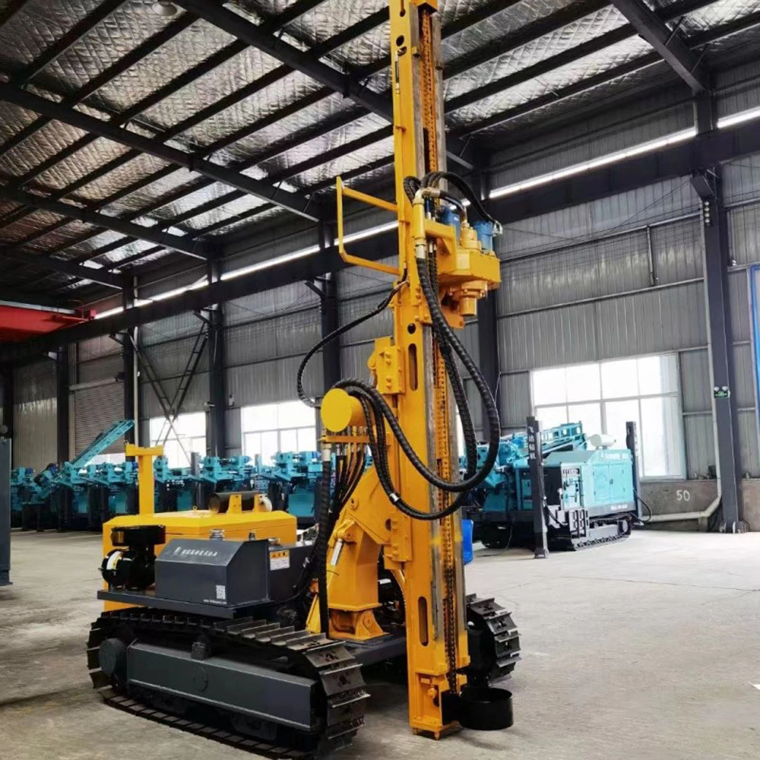 OEM/ODM PV Solar Pile Driver/Solar Vibratory Used Pile Driver