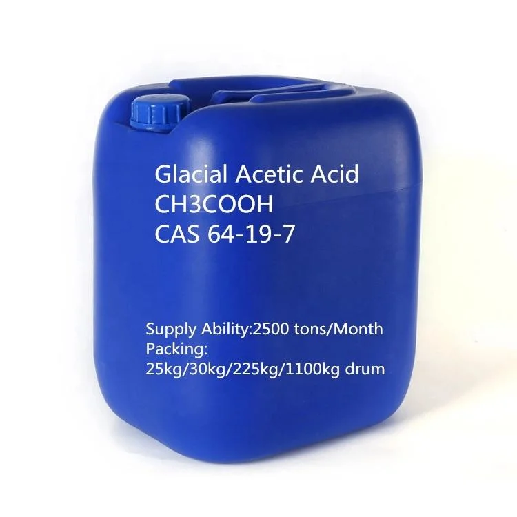 Fábrica de venta en caliente suministro de ácido acético/no CAS: 64-19-7