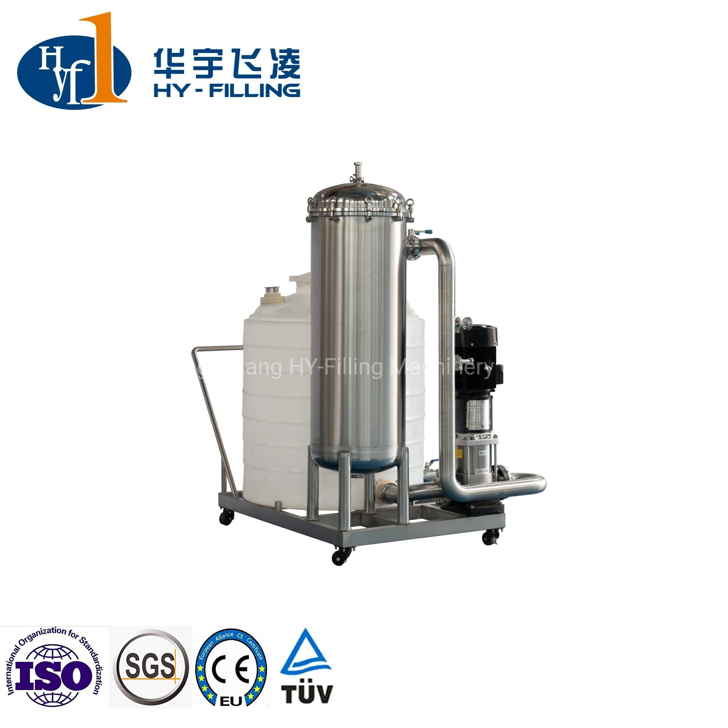 Hy-Filling 1000lph-50000lph Hoew Purifying Machine RO Filter Water Purification System for Beverage Filling Industry