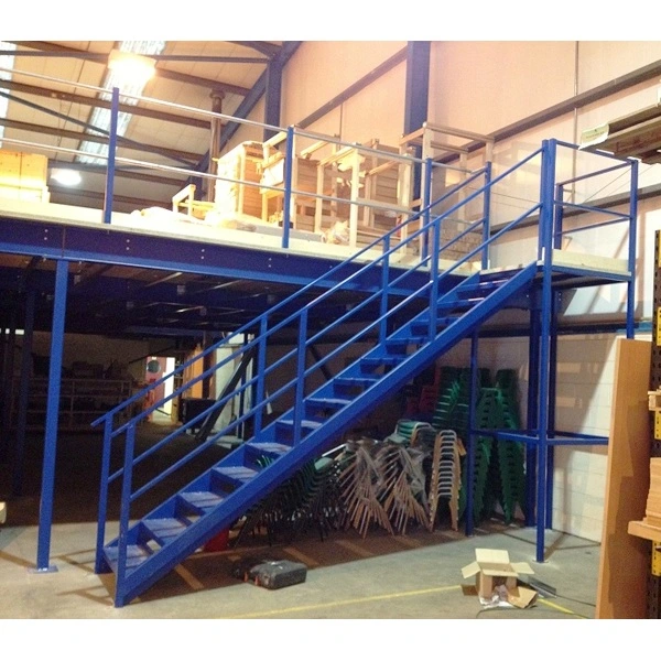 SP052 Warehouse tool rack storage system mezzanine floor for racking rack