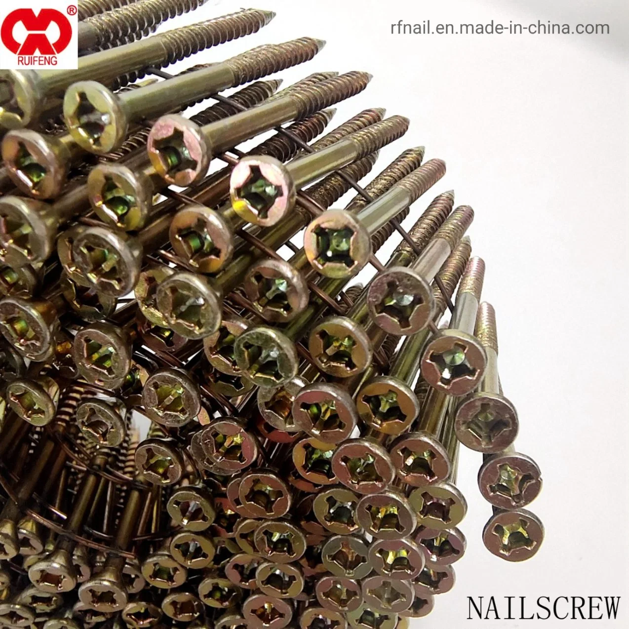 موردين سعر تنافسية الصلب الصلب Nailالبرغي Coil Nail في مصنع الصين.