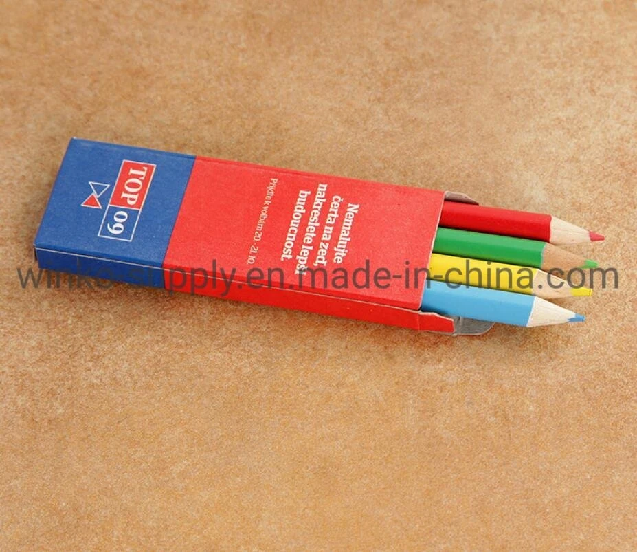 High quality/High cost performance Promotion Gifts 3.5inch Colored Pencil for Office Supply