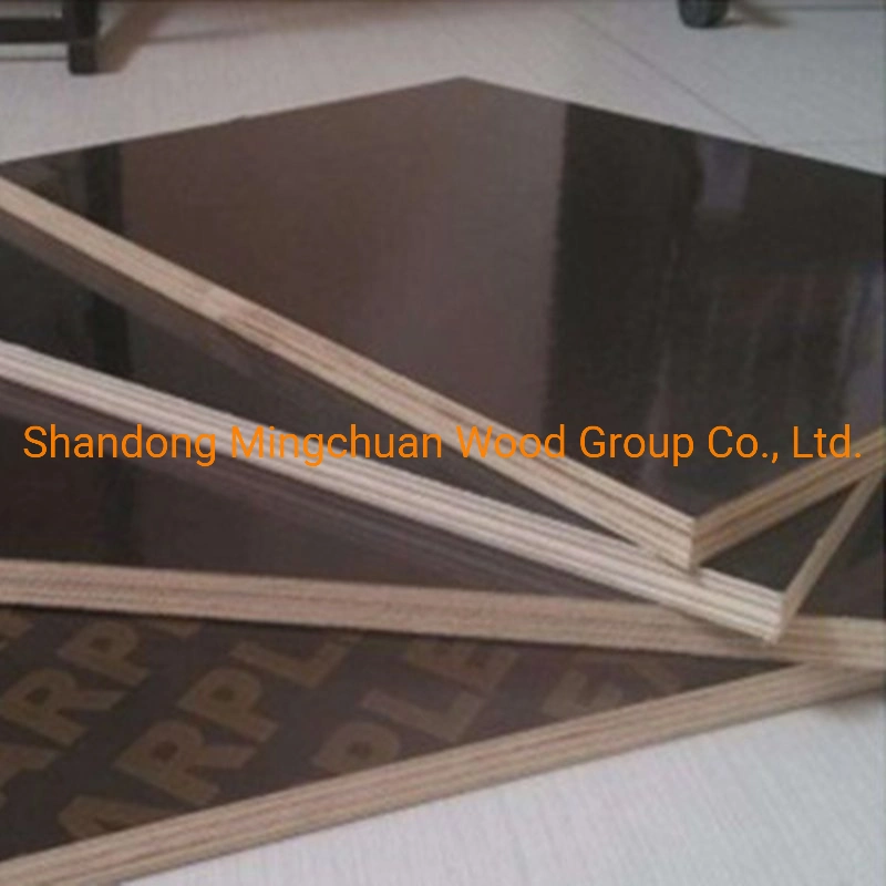 4'x8'x18mm Brown Film Faced Plywood Phenolic Board Shttering Wood Construction Plywood