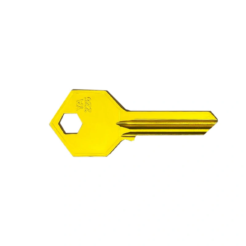 Locksmith Supplies Various Shapes of Door Keys Custom Color Key Blank Ya226 for Key Cutting machine