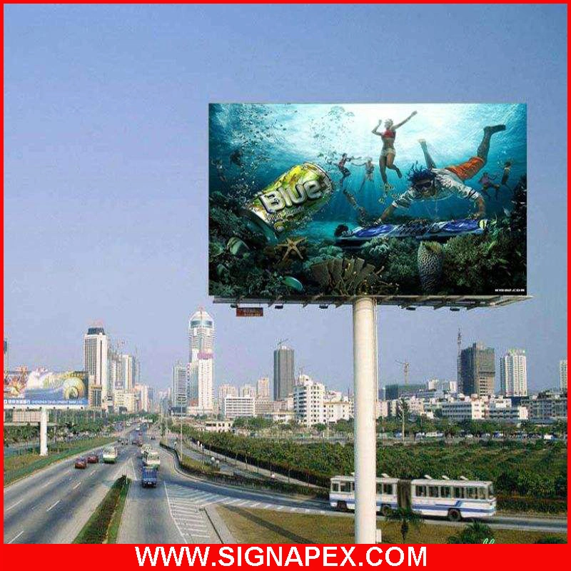 Flex PVC Banner Roll / Billboard Advertising Flex Banner Material for Printing and Advertising