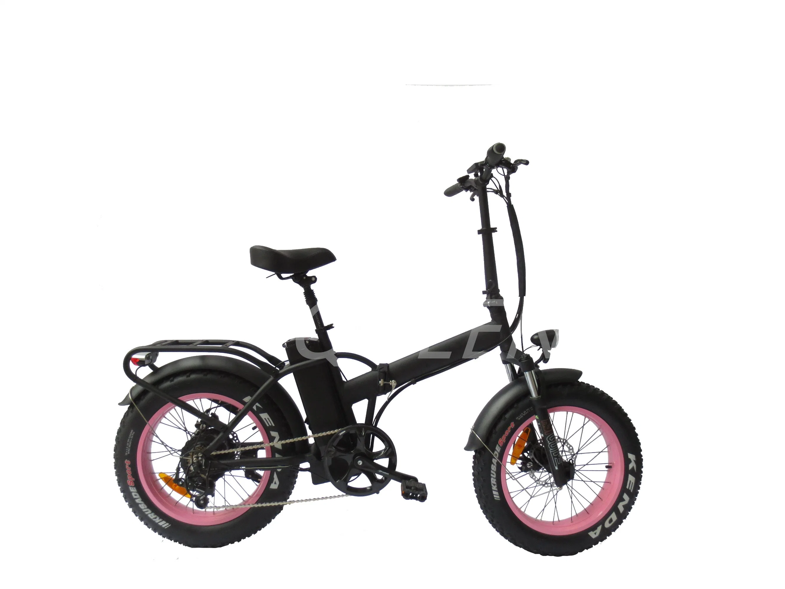 Queene 20 Inch Folding Lithium Battery Snow Bike 7-Speed Fat Tire E-Bike Mini Bicycle Customized Wholesale/Supplier Changeable Bike