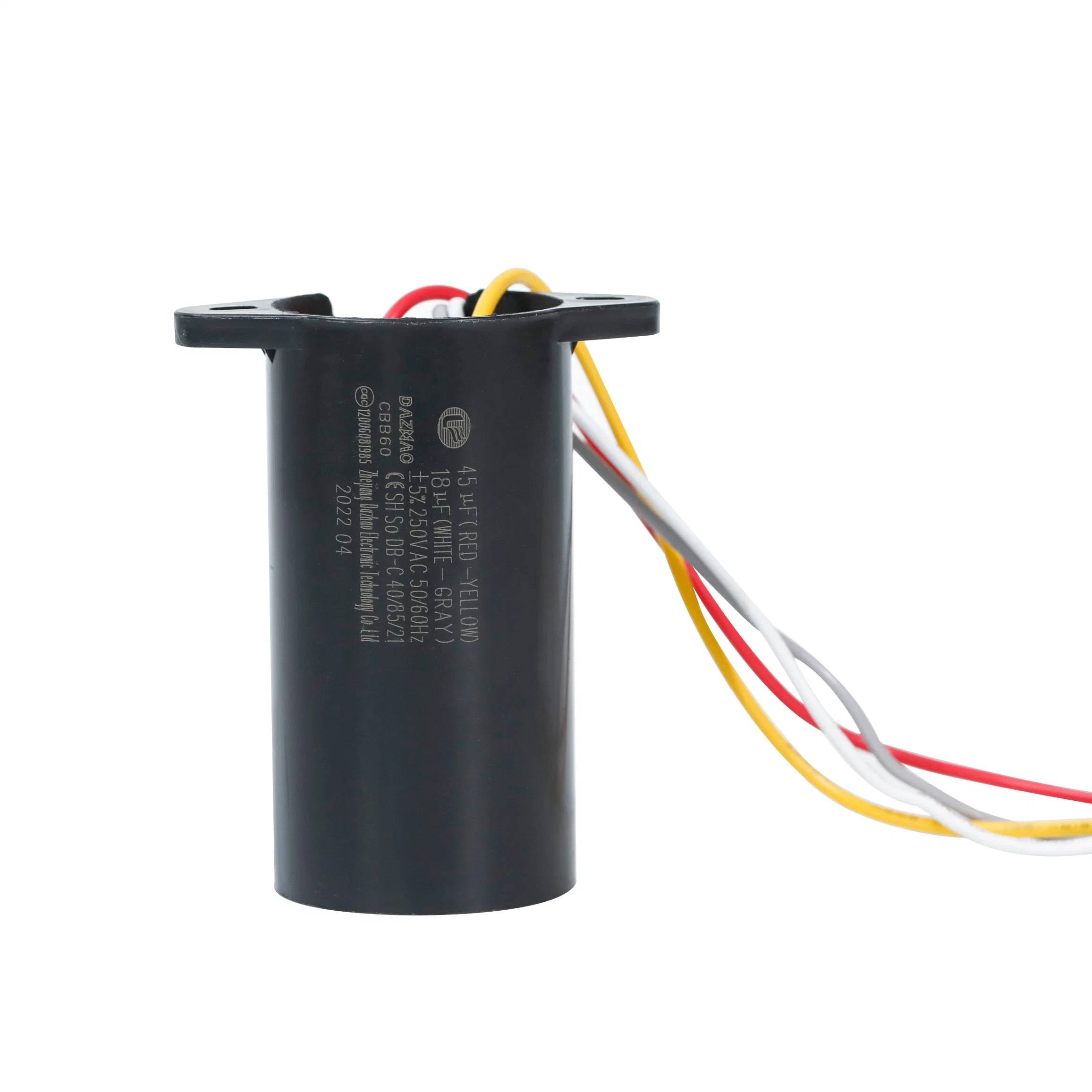 Cbb60 13+5UF 450V S0 TUV AC Motor Run Capacitor for Washing Machine