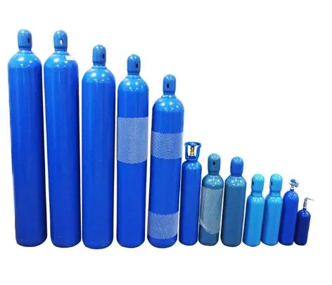 Botellas de nitrógeno de aluminio a alta presión Equipo médico