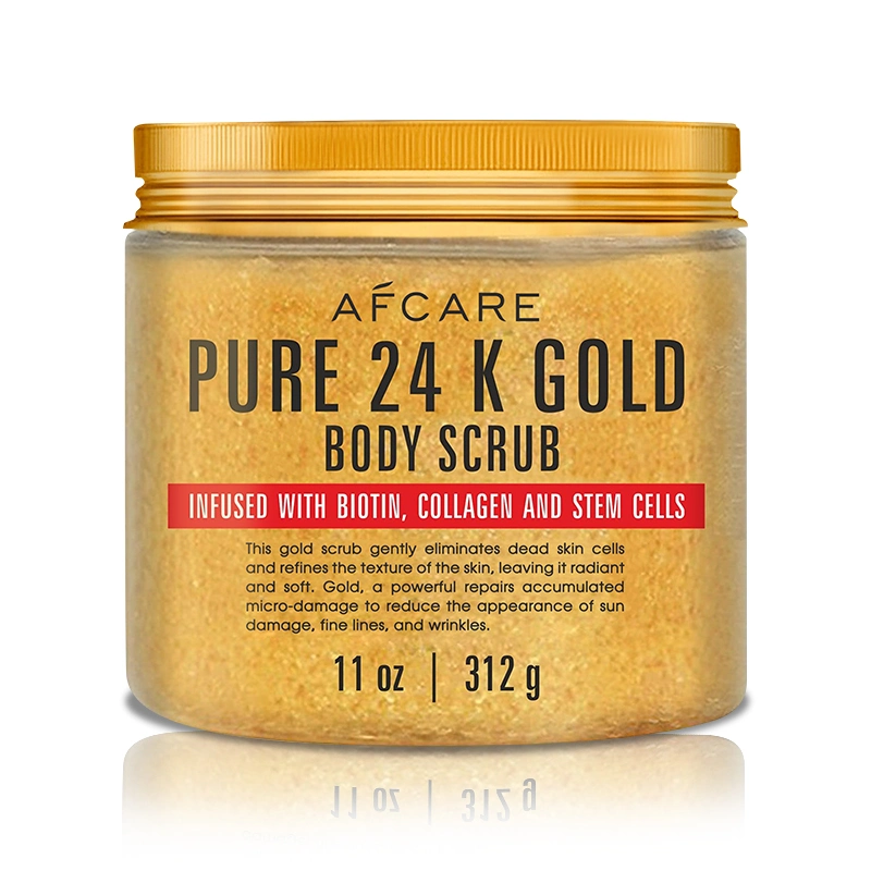 Best Selling Exfoliating 24K Gold Scrub Nature Deep Cleaning Whitening