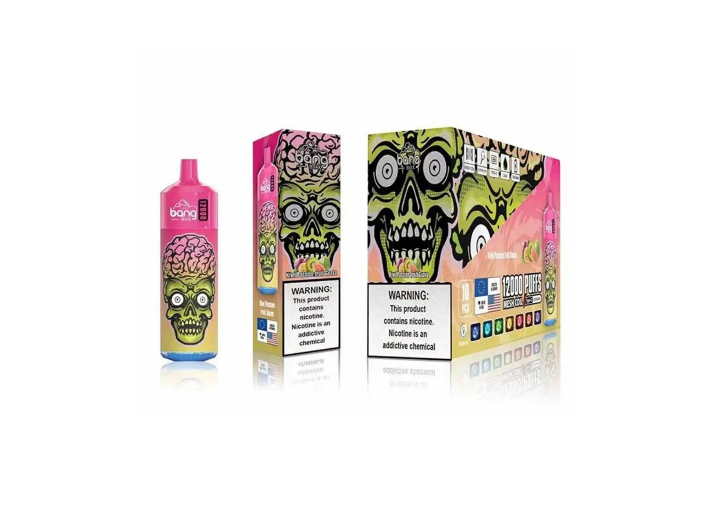 Nuevo producto explosión Bang Box 12000 sabor de fruta VAPE mayorista Caída de embarque VAPE fábrica de VAPE Bang Box 12000 Puff