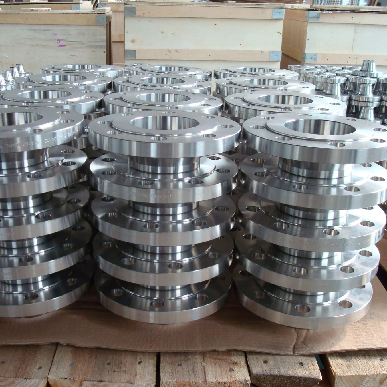 Standard Stainless Steel Slip on Flanges Connecting Steel Pipes