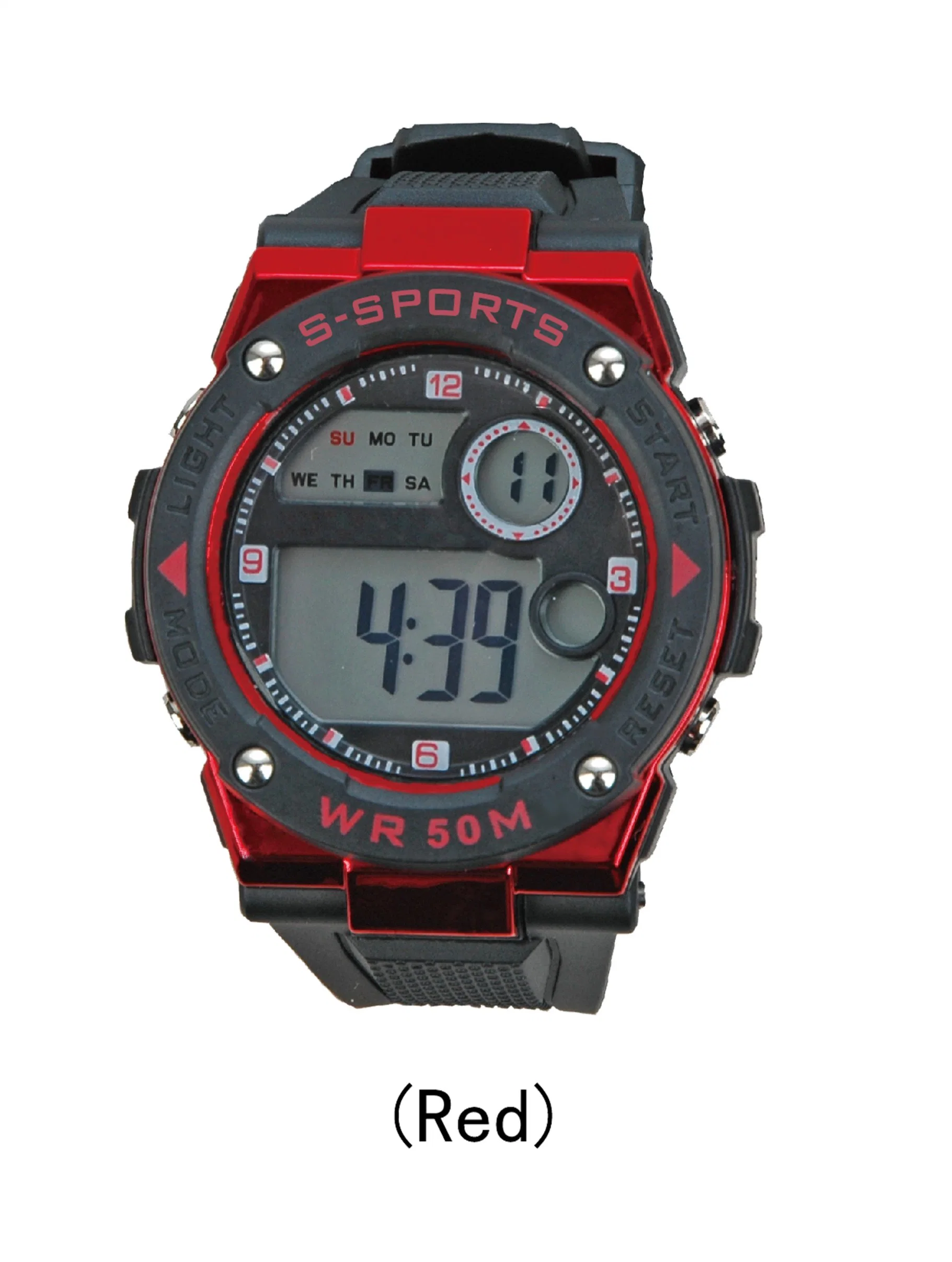 Relógio electrónico Desporto mais vendido à prova de água desportiva personalizada de 50 m. Relógio digital MAN Watch