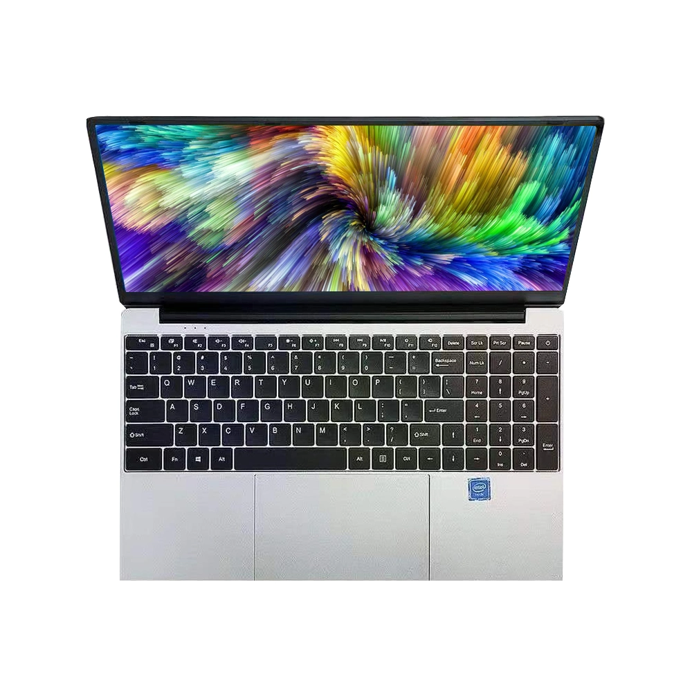 Низкая цена 15,6-дюймовый тонкий ноутбук ноутбук портативный компьютер Intel ЖК-дисплей портативного компьютера
