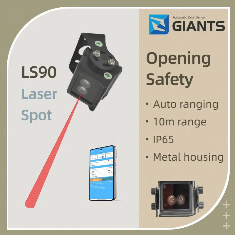 Garage Safety Avoid Bumping Safety Detection Laser Spot Set by APP 10m Range